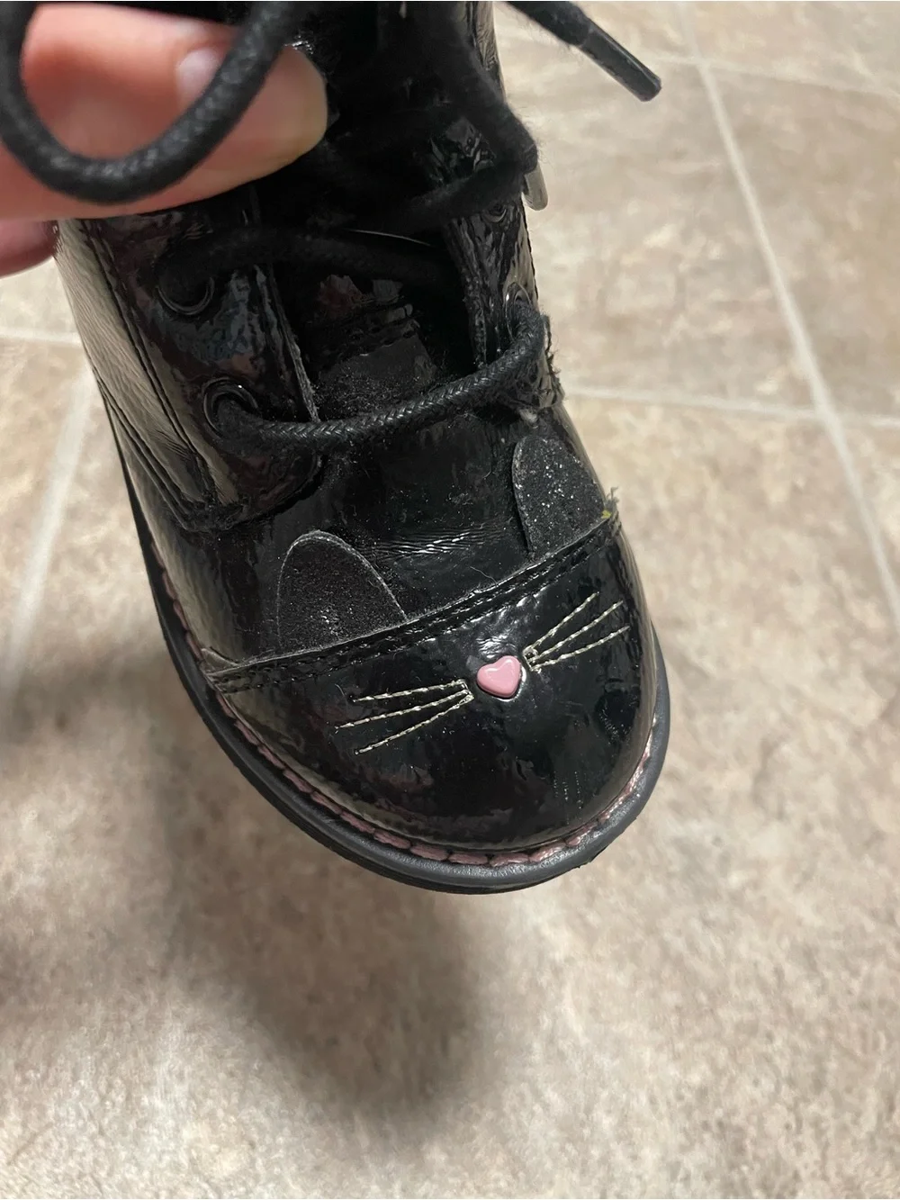 Black Cat Combat Boot